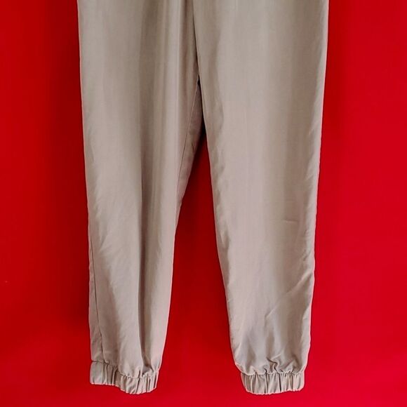 REFORMATION Montana High‎ Waist Utility Jogger Pants Tencel Khaki Tan Size Small - Picture 4 of 7